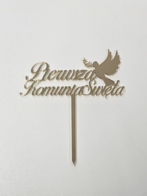 Topper Pierwsza Komunia Święta