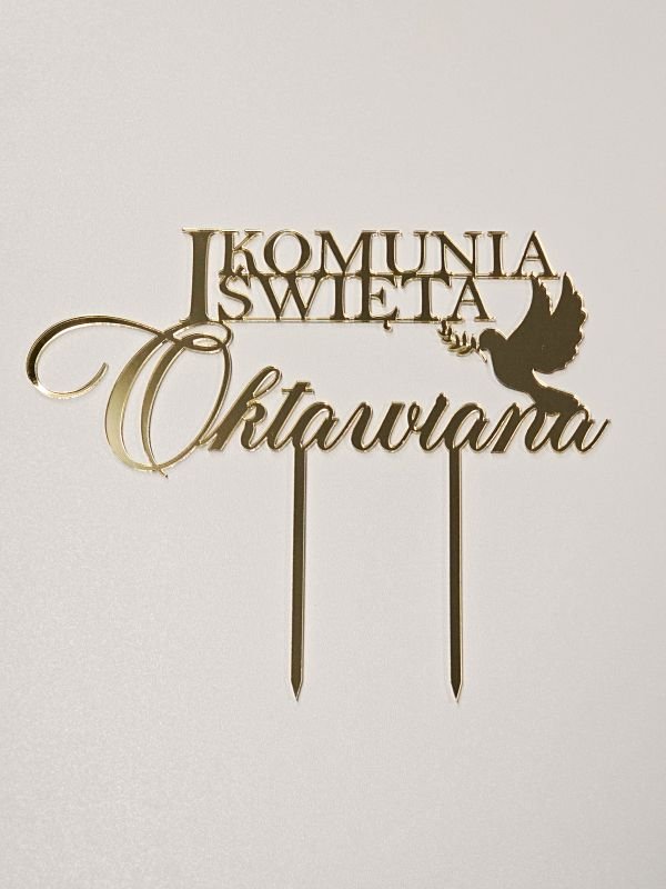 Toppery Komunijne Personalizowane