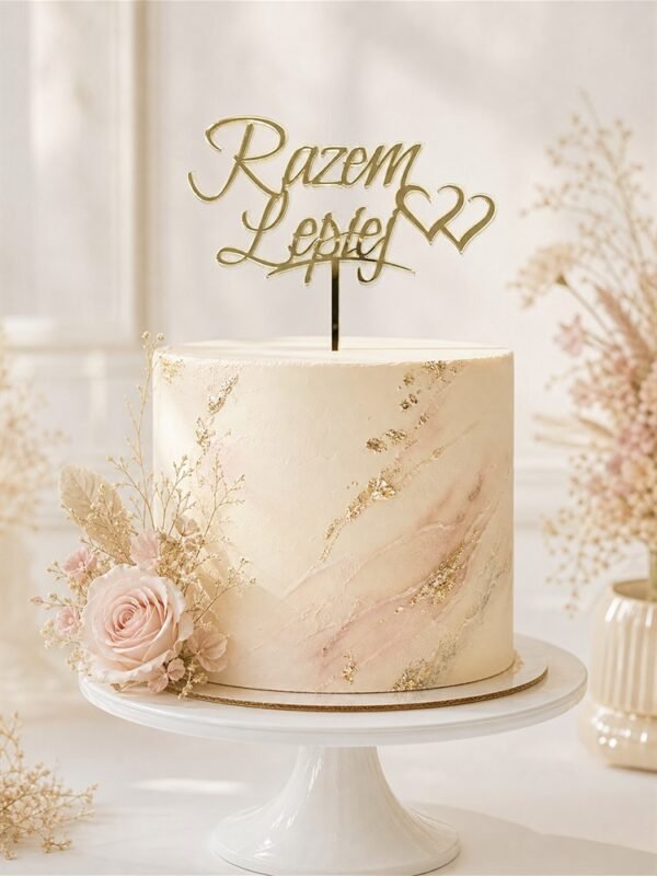 Topper Razem Lepiej z sercami