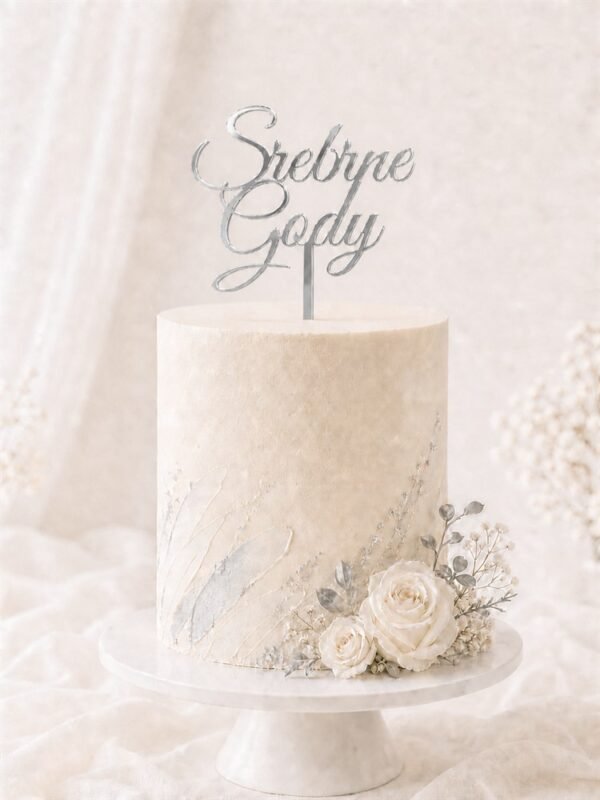 Topper Srebrne Gody
