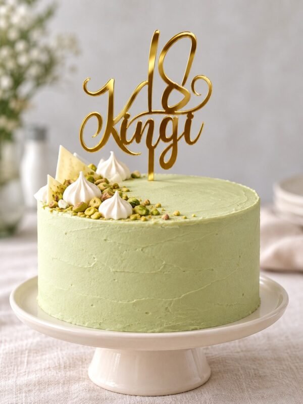 Topper urodzinowy z imieniem – Kingi