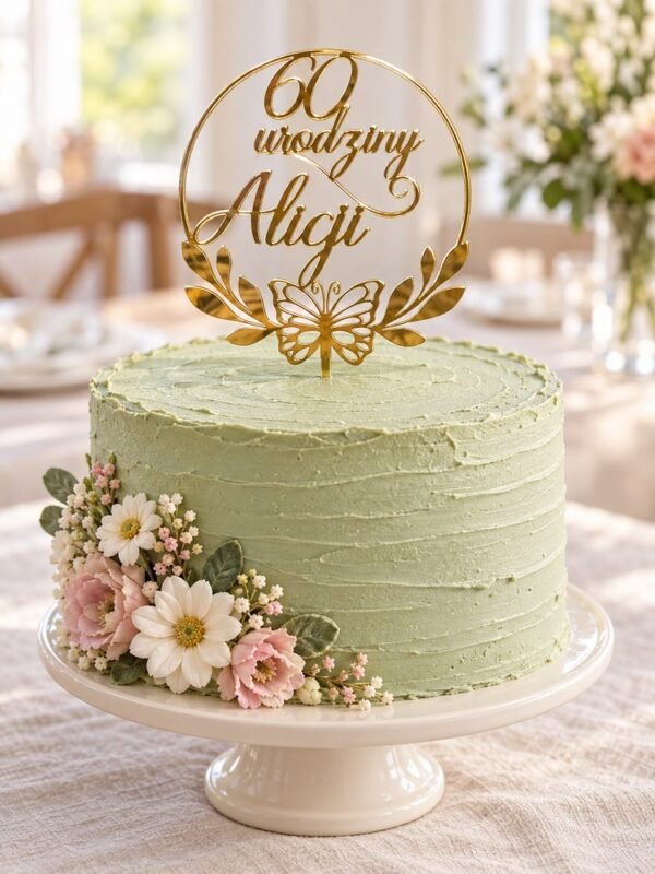 Toppery Urodzinowe Personalizowane